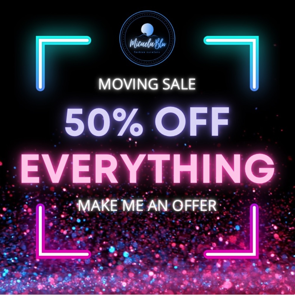 Make Me An Offer — Moving Sale — All Sizes